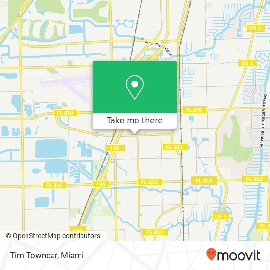 Mapa de Tim Towncar