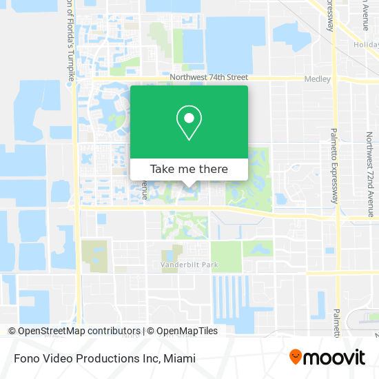 Fono Video Productions Inc map