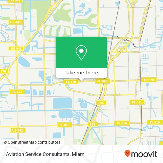 Aviation Service Consultants map