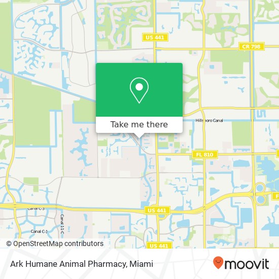 Ark Humane Animal Pharmacy map