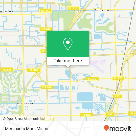 Mapa de Merchants Mart
