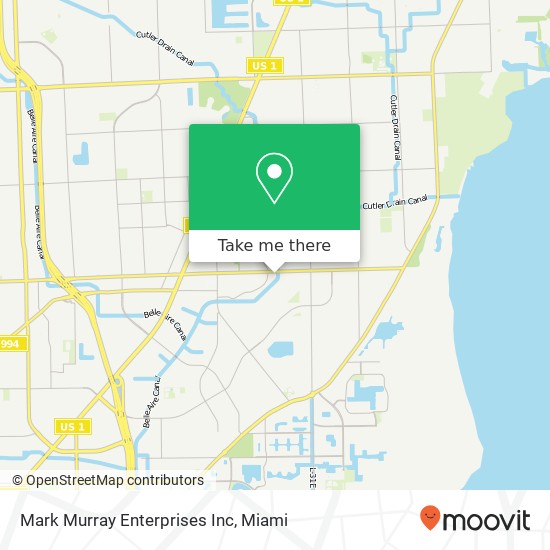 Mark Murray Enterprises Inc map