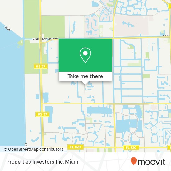 Mapa de Properties Investors Inc