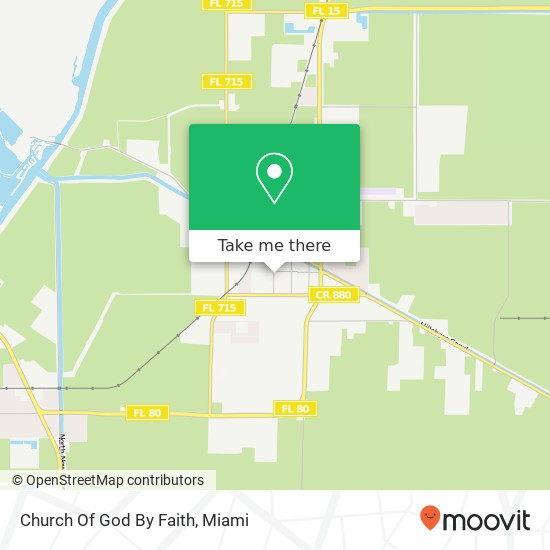 Mapa de Church Of God By Faith