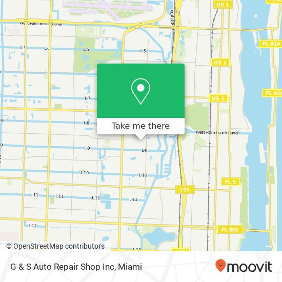 Mapa de G & S Auto Repair Shop Inc