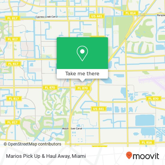 Mapa de Marios Pick Up & Haul Away