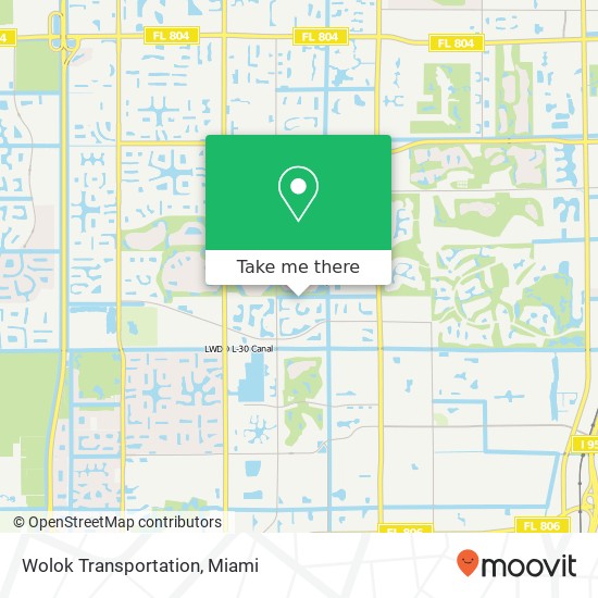 Wolok Transportation map