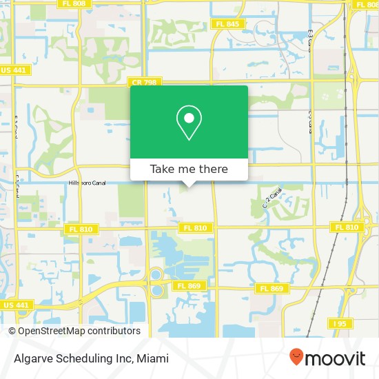 Algarve Scheduling Inc map