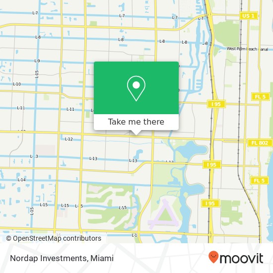 Mapa de Nordap Investments