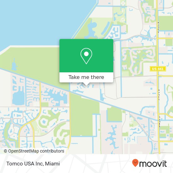 Tomco USA Inc map