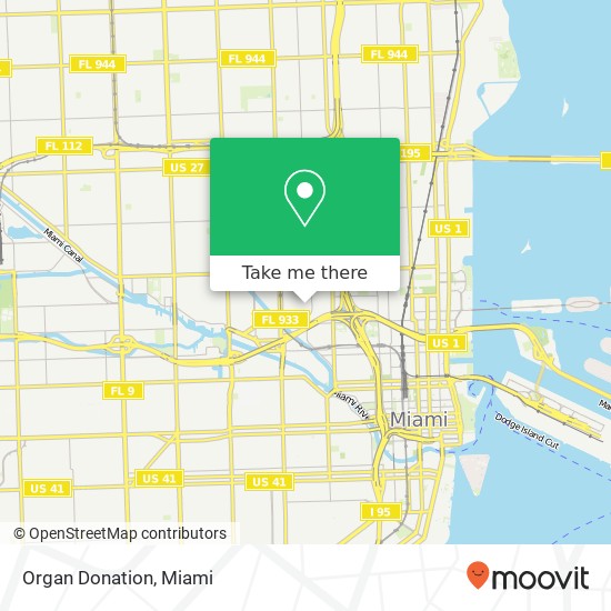 Mapa de Organ Donation
