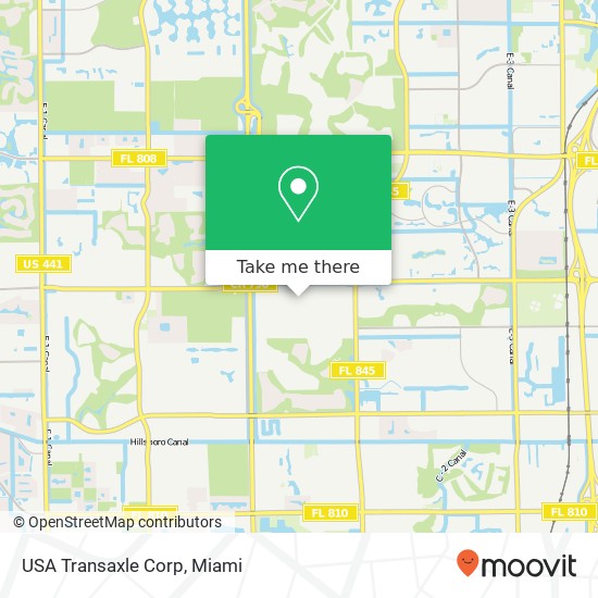 USA Transaxle Corp map