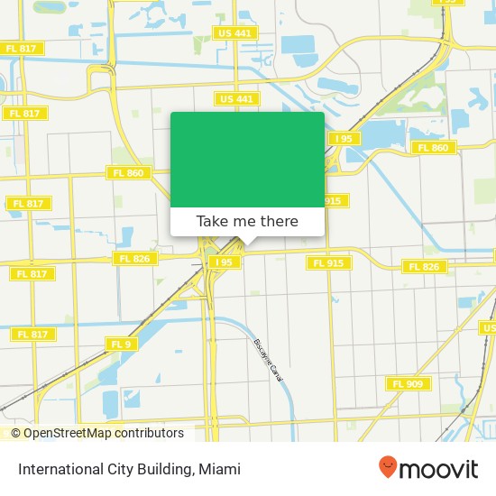 International City Building map