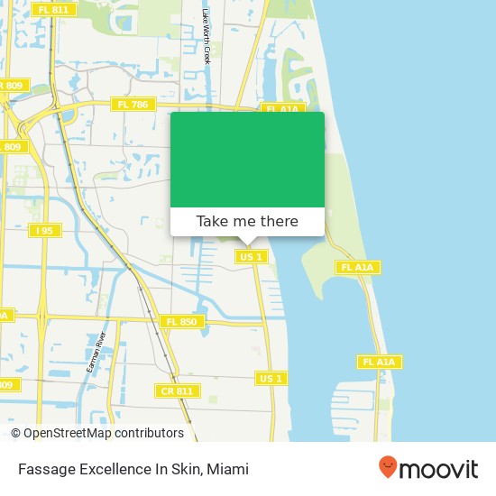 Fassage Excellence In Skin map