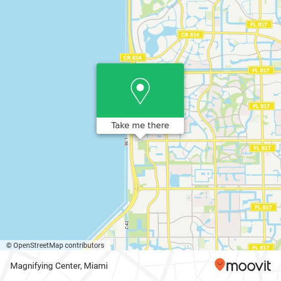 Magnifying Center map