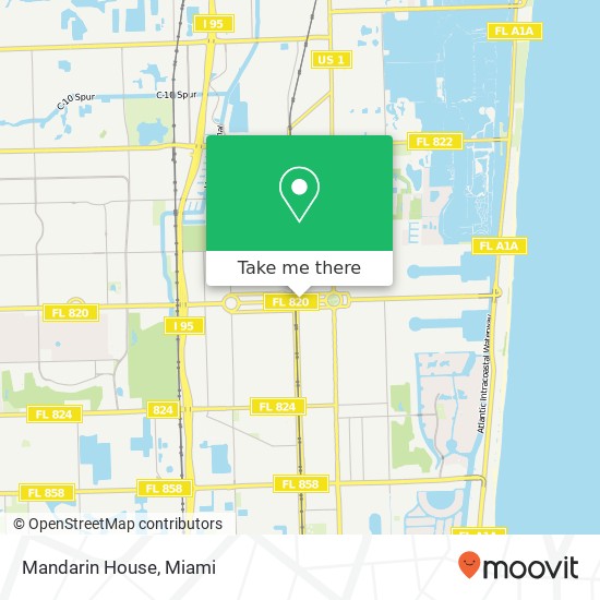 Mapa de Mandarin House