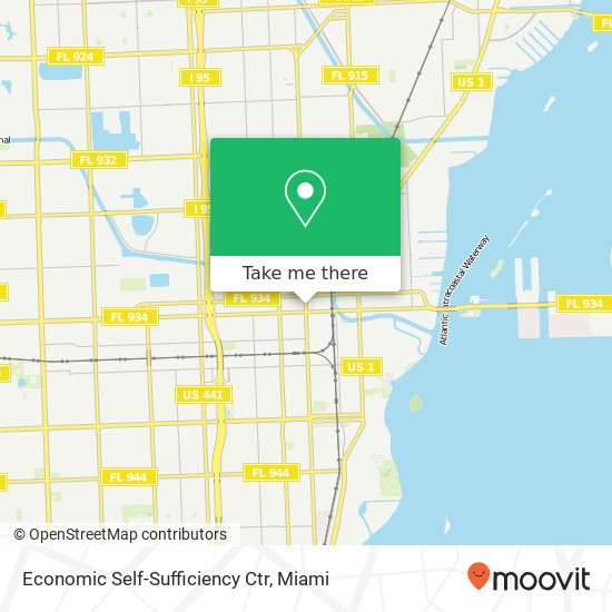 Economic Self-Sufficiency Ctr map