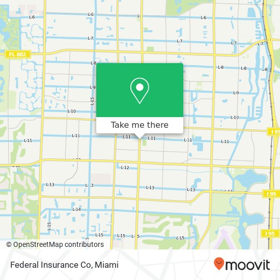 Federal Insurance Co map