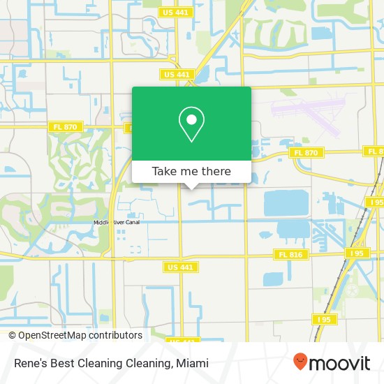 Mapa de Rene's Best Cleaning Cleaning