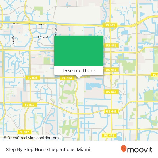 Mapa de Step By Step Home Inspections