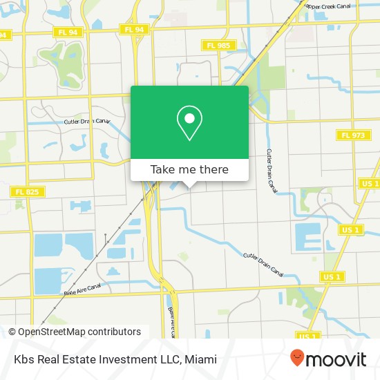 Mapa de Kbs Real Estate Investment LLC