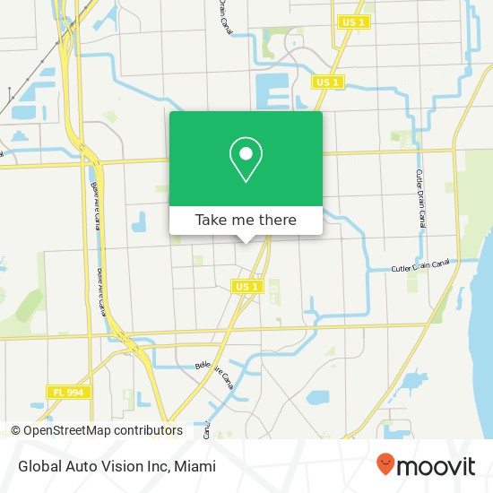 Mapa de Global Auto Vision Inc