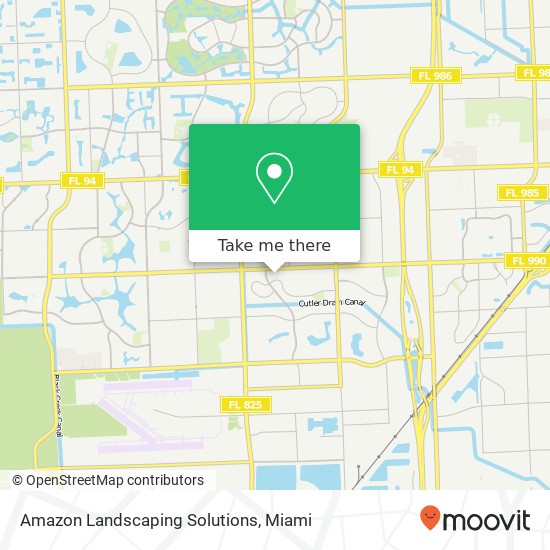 Mapa de Amazon Landscaping Solutions