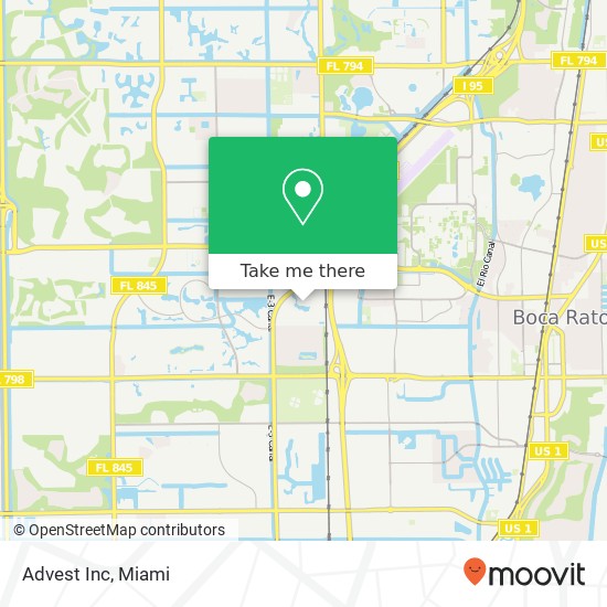 Advest Inc map