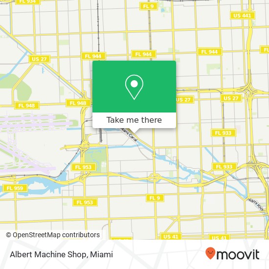 Albert Machine Shop map