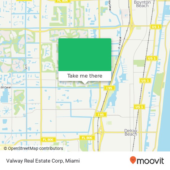 Valway Real Estate Corp map