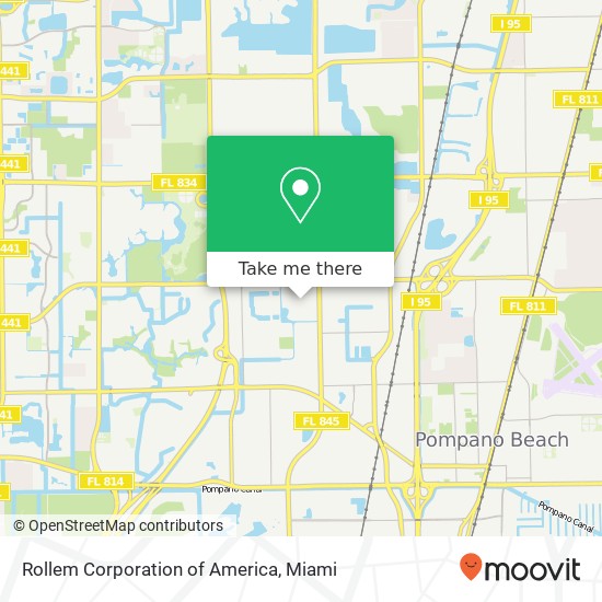 Rollem Corporation of America map