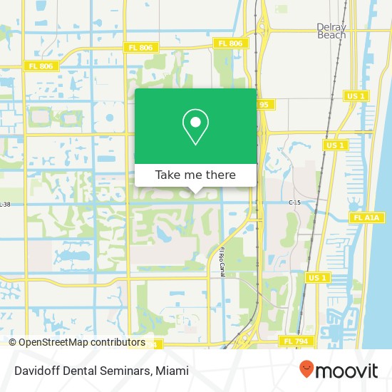 Davidoff Dental Seminars map