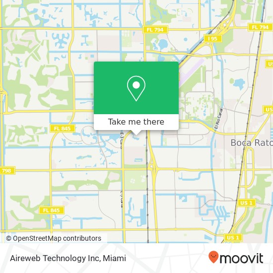 Aireweb Technology Inc map