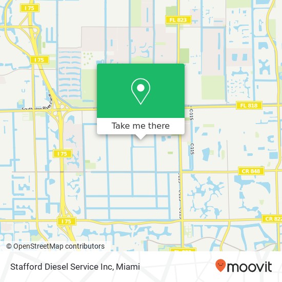 Stafford Diesel Service Inc map