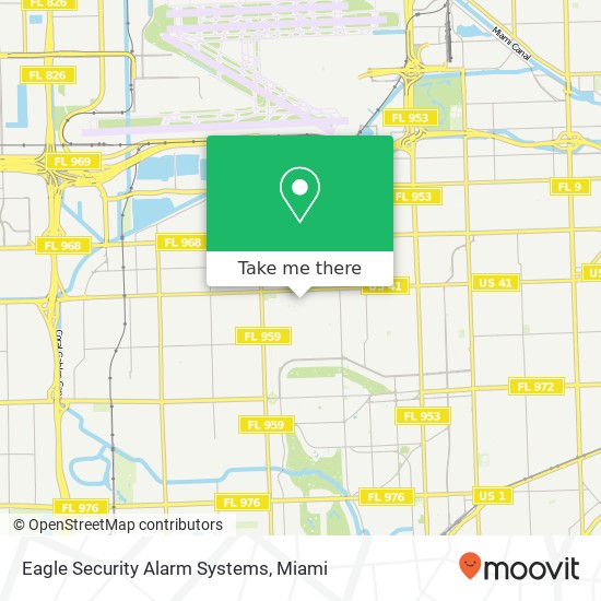Eagle Security Alarm Systems map