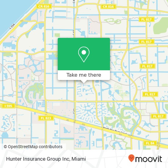 Mapa de Hunter Insurance Group Inc