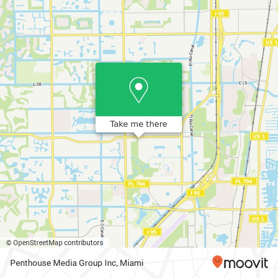 Penthouse Media Group Inc map