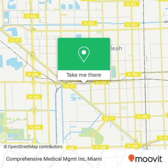 Comprehensive Medical Mgmt Inc map