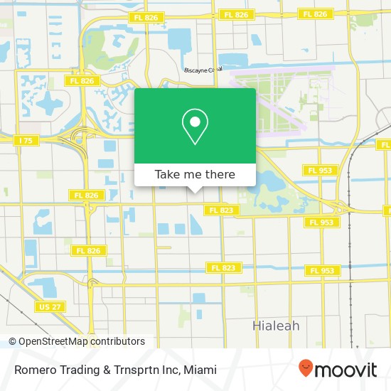 Mapa de Romero Trading & Trnsprtn Inc