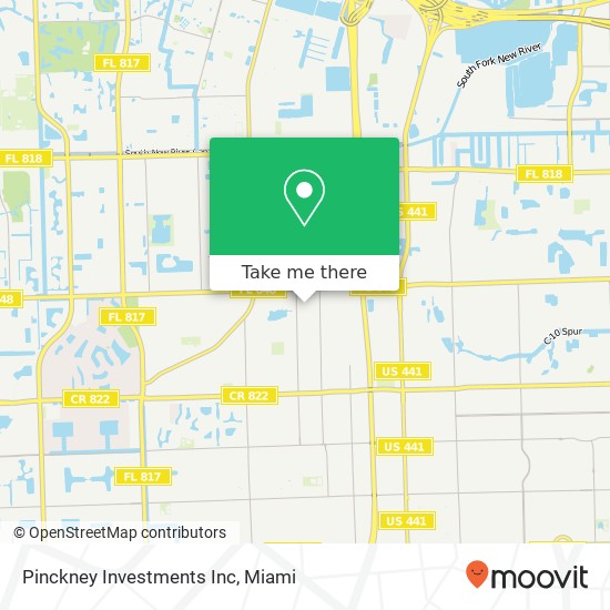 Mapa de Pinckney Investments Inc