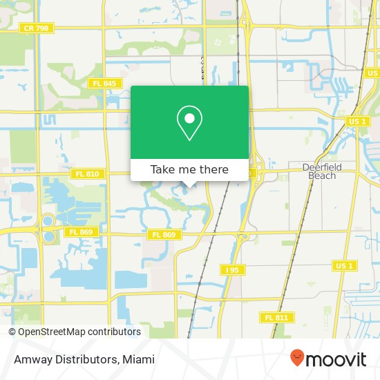 Mapa de Amway Distributors