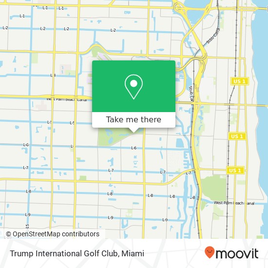 Mapa de Trump International Golf Club