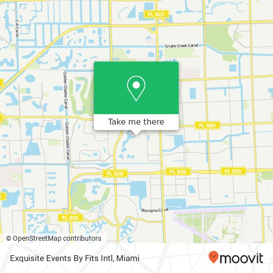 Mapa de Exquisite Events By Fits Intl