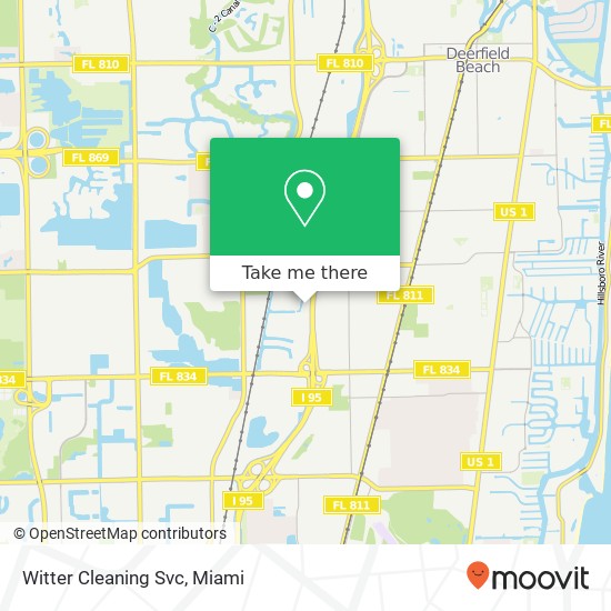 Mapa de Witter Cleaning Svc