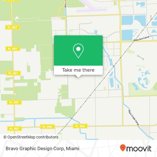 Bravo Graphic Design Corp map