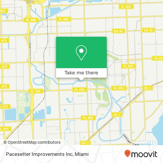 Pacesetter Improvements Inc map