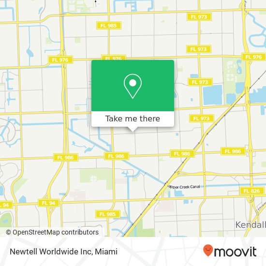 Mapa de Newtell Worldwide Inc