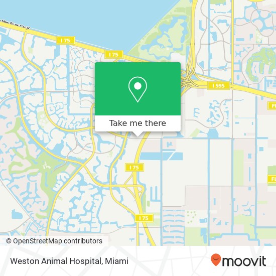 Mapa de Weston Animal Hospital