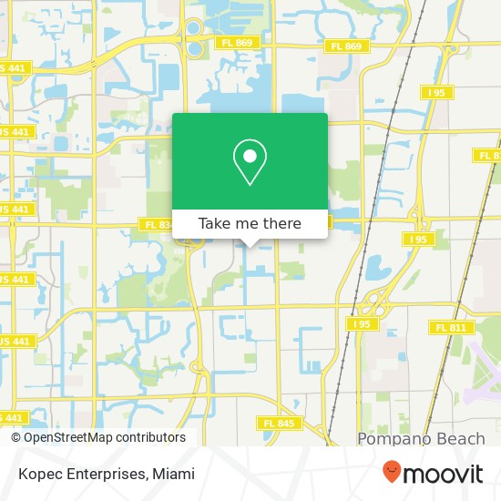 Kopec Enterprises map