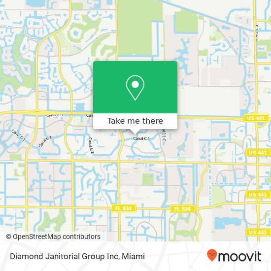 Diamond Janitorial Group Inc map